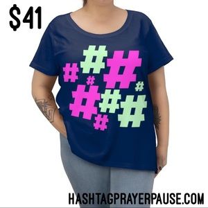 #PrayerPause Spring Mix Women's Curvy Tee
